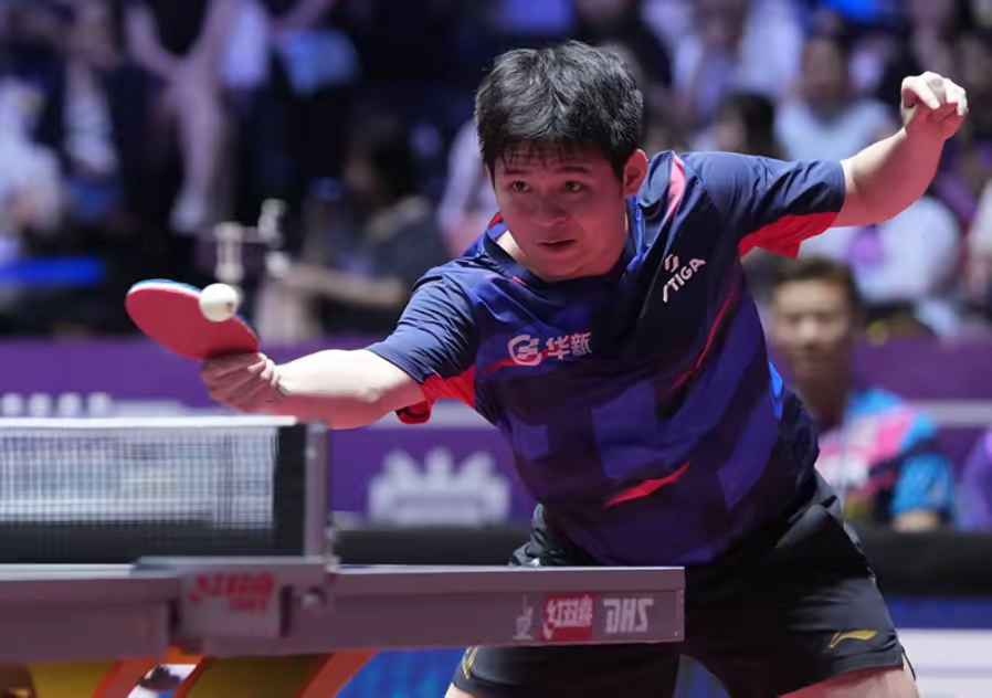 法国队碾压中国队，樊振东刷新纪录